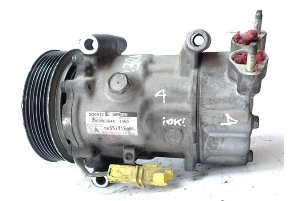 Recambio de compresor aire acond. para citroen berlingo 1.6 16v magic combi referencia OEM IAM 9655191680 1450F 6453GZ , PEUGEOT