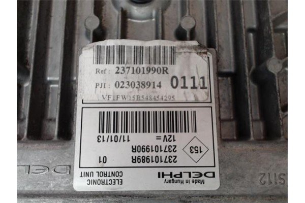 Recambio de centralita encendido para renault kangoo express (fw0/1_) 1.5 dci (fw0a, fw0b) referencia OEM IAM 237101990R  