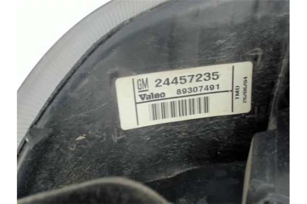 Recambio de piloto trasero izquierdo para opel corsa c referencia OEM IAM 24457235  