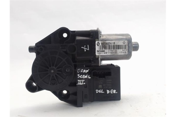 Recambio de motor elevalunas delantero derecho para renault scenic iii (jz) referencia OEM IAM 130822478  