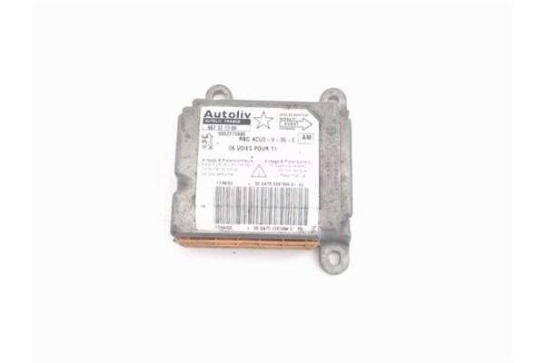 Recambio de centralita airbag para peugeot 206 referencia OEM IAM (602327300) (9652275980) 