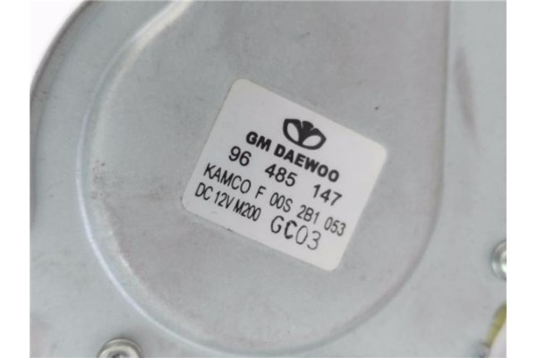 Recambio de motor limpiaparabrisas trasero para chevrolet matiz 1.0 lpg referencia OEM IAM 96485147  