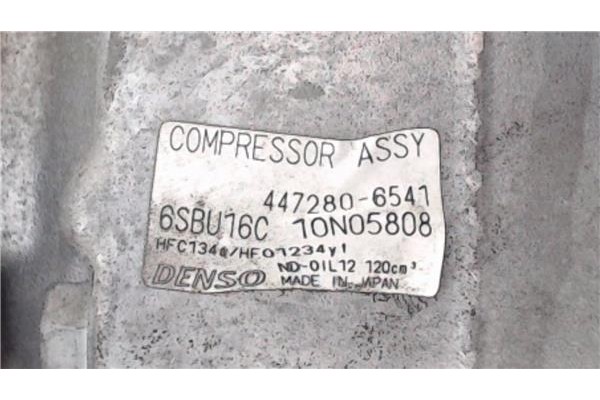 Recambio de compresor aire acond. para mercedes-benz clase b (bm 246) 1.8 b 200 cdi (246.201) referencia OEM IAM A0032306811 447