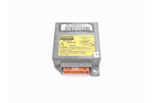 Recambio de centralita airbag para citroen xsara berlina 2.0i 16v exclusive referencia OEM IAM (550535300) (9633621380) 