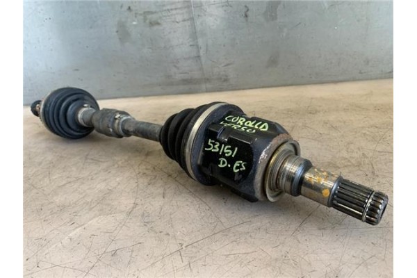 Recambio de palier delantero izquierdo para toyota corolla verso (r1) 1.8 sol referencia OEM IAM 434200F010  