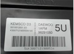Recambio de centralita para daewoo matiz referencia OEM IAM 96291050  