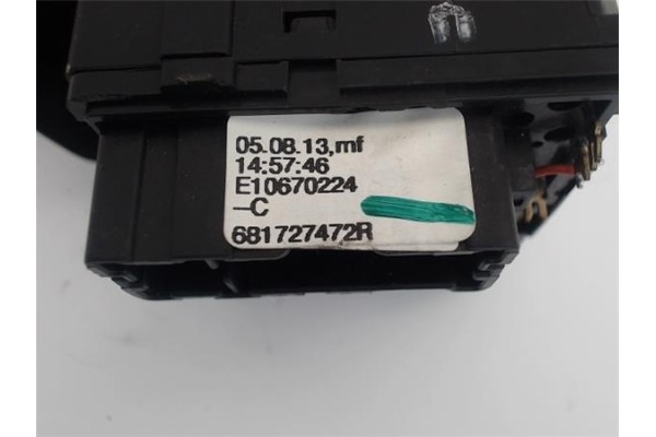 Recambio de mando limpiaparabrisas para dacia sandero i 1.2 16v referencia OEM IAM 681727472r  