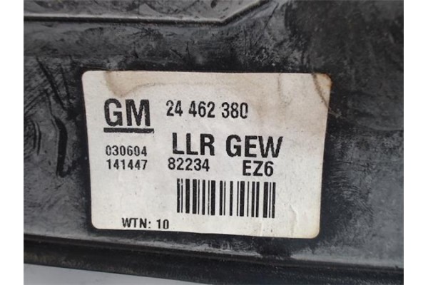 Recambio de retrovisor electrico derecho para opel zafira a referencia OEM IAM 24462380  