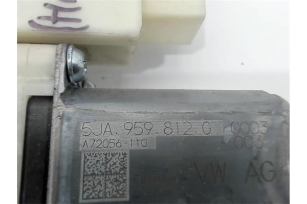 Recambio de motor elevalunas trasero derecho para skoda rapid spaceback (nh) referencia OEM IAM 5JA959812G  