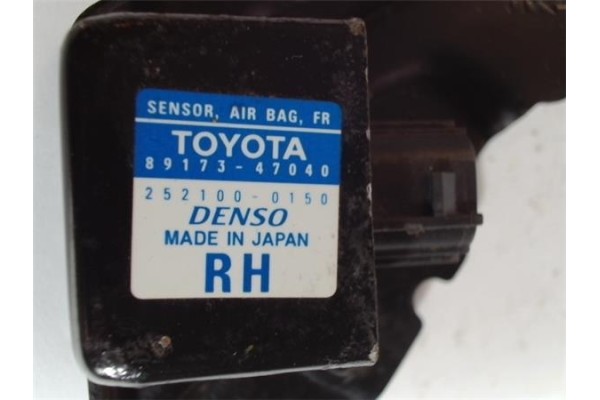 Recambio de sensor airbag lateral delantero derecho para toyota prius (zvw30) 1.8 executive referencia OEM IAM 8917347040 252100
