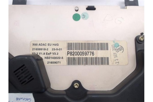 Recambio de cuadro completo para renault clio ii fase i (b/cbo) 1.4 mtv referencia OEM IAM 8200059776/NS01430225 216589182/21659