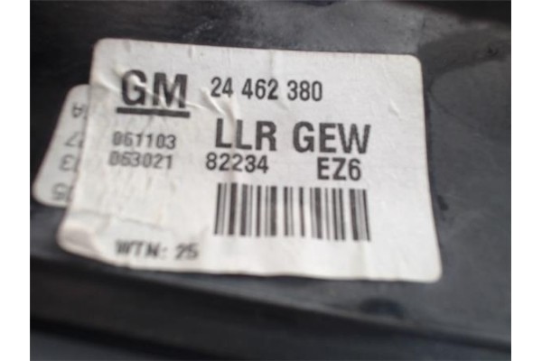 Recambio de retrovisor electrico derecho para opel zafira a referencia OEM IAM 24462380  