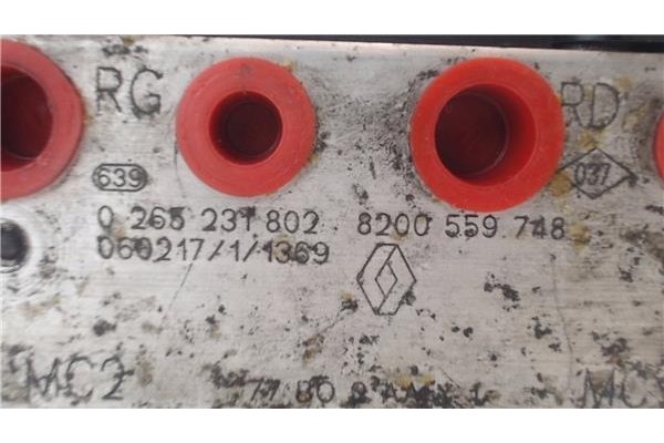 Recambio de nucleo abs para renault modus i 1.5 dci (fp0f, jp0f) referencia OEM IAM 265800558 7701063911 