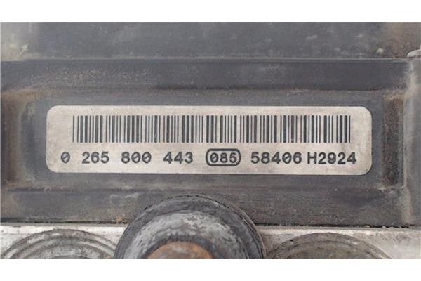 Recambio de nucleo abs para opel corsa c 1.2 twinport referencia OEM IAM 265231583 93192618 