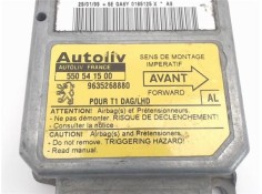 Recambio de centralita airbag para peugeot 206 1.9 xt referencia OEM IAM (550541500) (9635268880) 