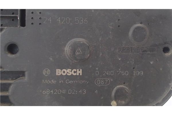 Recambio de caja mariposa aire para opel corsa c 1.2 twinport referencia OEM IAM 280750133 93181025 