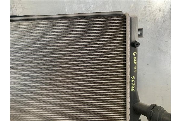 Recambio de radiador agua para volkswagen golf vi (5k1) 1.6 advance referencia OEM IAM 1K0121251DM 1K0121251DD 
