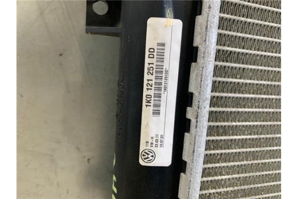 Recambio de radiador agua para volkswagen golf vi (5k1) 1.6 advance referencia OEM IAM 1K0121251DM 1K0121251DD 