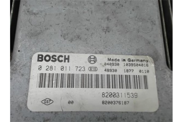 Recambio de centralita para renault laguna ii (bg0) 1.9 authentique referencia OEM IAM 8200311539 0281011723 