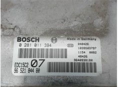 Recambio de centralita para citroen c5 berlina 2.2 collection referencia OEM IAM 9652184480 0281011394 