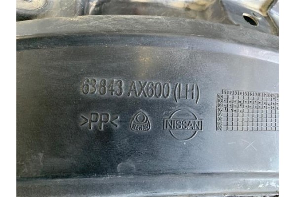 Recambio de pase rueda delantero izquierdo para nissan micra (k12e) 1.2 16v referencia OEM IAM 63843AX600  