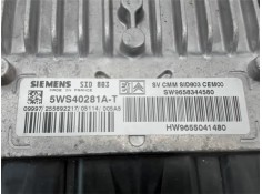 Recambio de centralita para peugeot 307 (s1) referencia OEM IAM 5WS40281AT 9658344580 