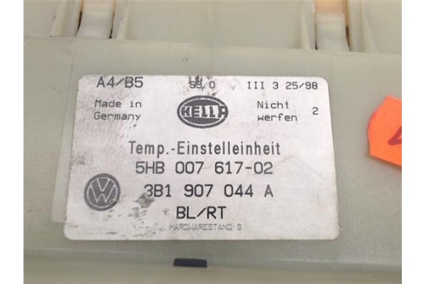Recambio de mandos climatizador para volkswagen passat berlina (3b2) referencia OEM IAM 3B1907044A 5HB007617-02 