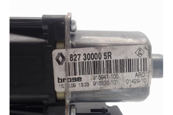 Recambio de motor elevalunas trasero derecho para renault scenic iii (jz) referencia OEM IAM 82730000R  