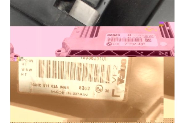 Recambio de faro delantero izquierdo para audi a4 berlina (b5) 1.9 tdi referencia OEM IAM 8D0941003AK  