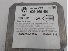 Recambio de centralita airbag para seat toledo (1m2) 1.6 sport tech referencia OEM IAM (6Q0909601)  