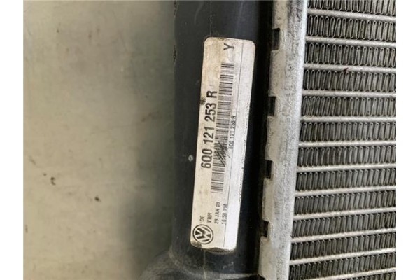 Recambio de radiador agua para volkswagen polo iv (9n1) 1.4 tdi referencia OEM IAM 6Q0121253R  