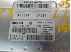 Recambio de centralita para peugeot 307 cc cabrio-coupé (s1) 1.6 referencia OEM IAM 9657036780 0261208301 