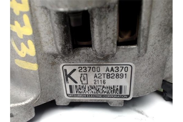 Recambio de alternador para subaru legacy iii ranchera familiar (be, bh) 2.5 referencia OEM IAM 23700AA370  23700AA390 , SUBARU