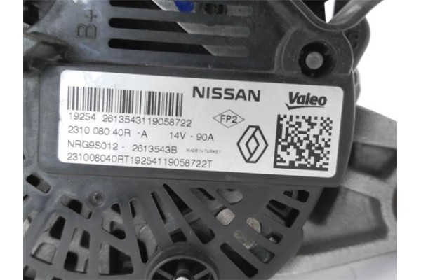 Recambio de alternador para renault clio v 1.0 business referencia OEM IAM 231008040R 2613543B 