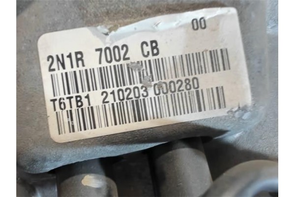 Recambio de caja cambios manual para ford fiesta v (jh_, jd_) 1.4 tdci referencia OEM IAM 2N1R T6TB1 