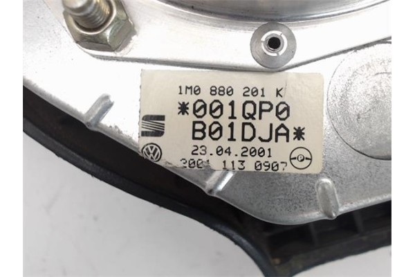 Recambio de airbag volante para seat toledo (1m2) referencia OEM IAM 001QP0  