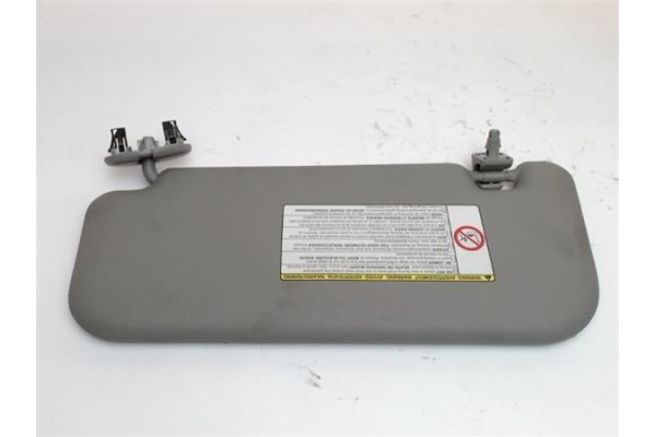 Recambio de parasol derecho para toyota yaris (ksp9/scp9/nlp9) 1.4 d-4d referencia OEM IAM 743100D270B0  