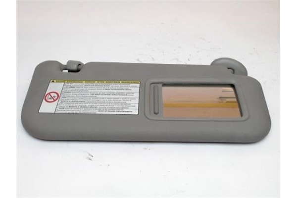 Recambio de parasol derecho para toyota yaris (ksp9/scp9/nlp9) 1.4 d-4d referencia OEM IAM 743100D270B0  