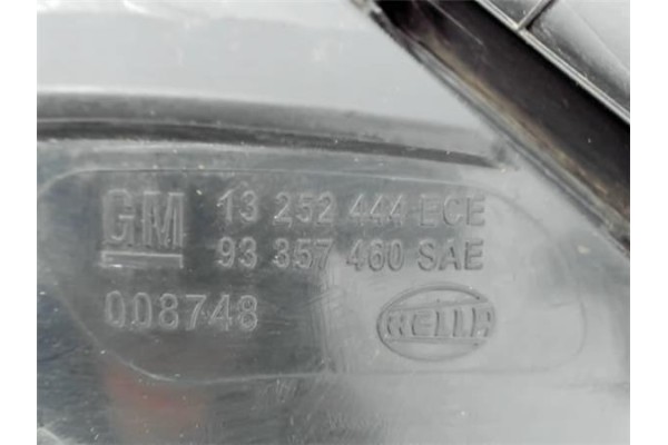Recambio de piloto trasero derecho para opel astra h gtc 1.9 cdti referencia OEM IAM 13252444 93357460 