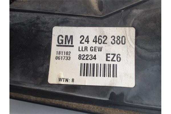 Recambio de retrovisor electrico derecho para opel zafira a referencia OEM IAM 24462380 82234 