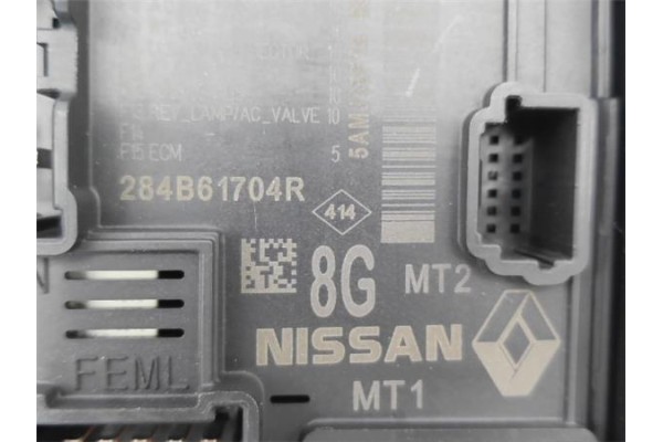 Recambio de caja fusibles/rele para renault clio v 1.0 business referencia OEM IAM 284B61704R 5AMJ15F14 