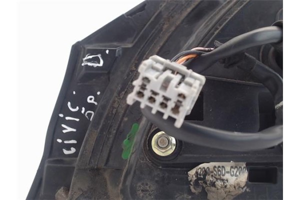 Recambio de retrovisor electrico derecho para honda civic berlina 5 (eu7/8) referencia OEM IAM   