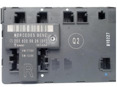 Recambio de centralita cierre para mercedes-benz clase c (bm 203) berlina 2.2 220 cdi (203.006) referencia OEM IAM 2038205526  