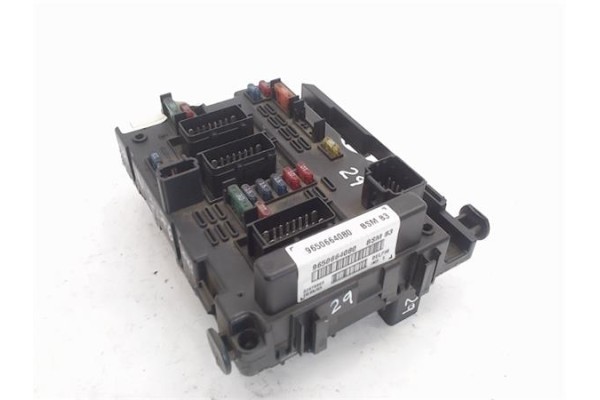 Recambio de caja fusibles/rele para peugeot 206 berlina 1.4 e-music referencia OEM IAM 9650664080 BSM-B3/32078863 