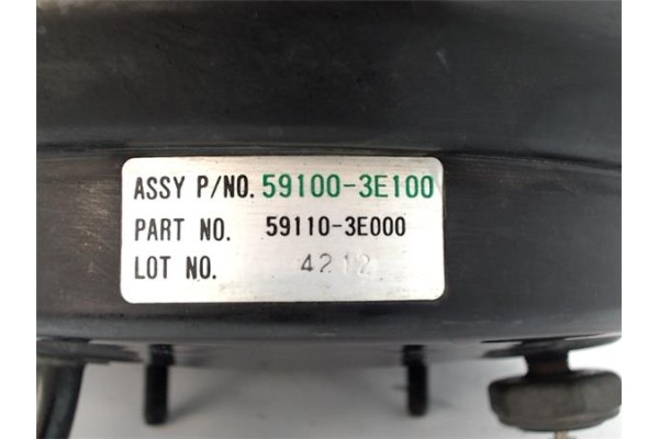 Recambio de servofreno para kia sorento (bl) 2.5 crdi referencia OEM IAM 591003E100  