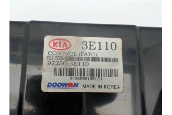Recambio de mandos calefaccion / a.a. para kia sorento (bl) 2.5 crdi referencia OEM IAM 972503E100 S43650010512H 
