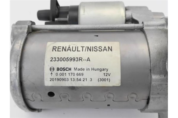 Recambio de motor arranque para renault clio v 1.0 business referencia OEM IAM 233005993R 0001170669 