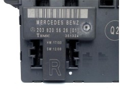 Recambio de centralita cierre para mercedes-benz clase c (bm 203) berlina 2.2 220 cdi (203.006) referencia OEM IAM 2038205626  