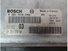 Recambio de centralita para peugeot 406 berlina (s1/s2) 2.0 hdi 110 referencia OEM IAM 9635157080 0281010248 