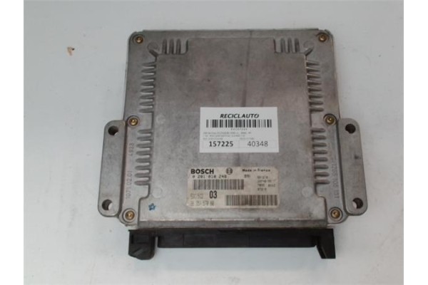 Recambio de centralita para peugeot 406 berlina (s1/s2) 2.0 hdi 110 referencia OEM IAM 9635157080 0281010248 
